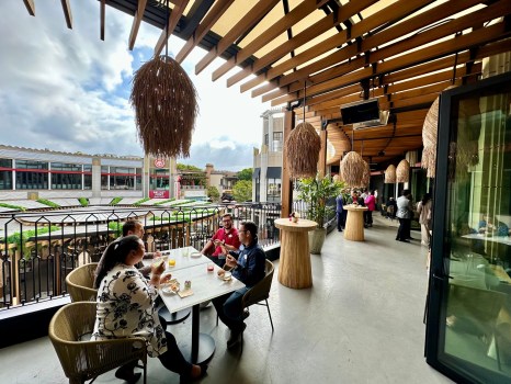 The new Paseo outdoor patio dining area at Downtown Disney. (Photo by Brady MacDonald, Orange County Register/SCNG)
