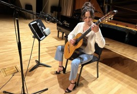 Laurel Harned, an 18-year-old classical guitarist, has received a $10,000 award and will appear on From the Top's national radio program.